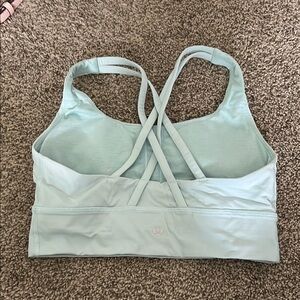 Lululemon energy bra light blue